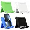 LIYUEGO 4pcs Supporto Telefono Pieghevole Porta da Tavolo Regolabile Universale | per Scrivania e Comodino Compatibile con Smartphone e Tablet da 4 a 11 Pollici(Nero, Bianco, Blu,Verde)