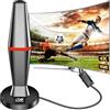 QGClearSO Antenna TV interna potente TNT,Antenna TNT InteRieur con amplificatore di