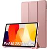 Simpeak Cover Compatibile per Xiaomi Redmi Pad SE 2023 (11.0'') Custodia, Cover in Pelle PU Compatibile con Xiaomi Redmi Pad SE 2023 (11.0'') Ultra-Sottile Folio Supporto Smart Cover, Oro Rosa
