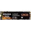 Ediloca EN206 Disco SSD Interno 128GB M.2 2280 SATA III 6 Gb/s, 3D NAND TLC, Lettura/Scrittura fino a 550/420 MB/s, per Ultrabook, Tablet e Mini PC
