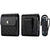 Niaoszhex Custodia per telefono con schermo pieghevole universale,marsupio, adatta per: Samsung Galaxy Z Flip/Flip3 5G/Flip4/Flip5,Huawei P50 Pocket,Motorola Razr 5G/Razr 2019 ecc.(3257 Nero)