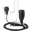 ShuoHui Kenwood Security - Cuffie radio con jack in metallo a 2 pin, 2,5 mm, 3,5 mm, clip in metallo