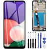 ZOETEC Schermo LCD A22 di ricambio compatibile con Samsung Galaxy A22 5G A226 SM-A226B SM-A226B/DS Display LCD Touch Screen Digitizer Montaggio completo con strumenti di riparazione del telaio