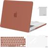 MOSISO Custodia Compatibile con MacBook Pro 16 Cover M5 M4 M3 M2 M1 2026 | Copritastiera&Proteggi Schermo&Storage Borsa&Case per 16,2'' 2025 2024 2023 2022 2021 A3403 A3186 A2991 A2485, Rosso Granato