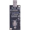 NGFF Scheda adattatore riser M.2 Key-B da WWAN a USB 3.0 con slot SIM per modulo modem wireless 3G/4G/5G LTE