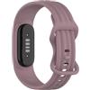 GIOPUEY Cinturini Compatibile con Google Fitbit Air, Morbido Silicone Cinturino [Resistente all'Usura] [Traspirante] - Purple