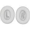 Spelonify Cuscinetti auricolari in pelle proteica per JBL Live 770NC, 2 pezzi, di ricambio, comodi da indossare, nero e grigio (bianco)