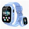 pmstuy 4G Smartwatch per Bambini, Videochiamata, Localizzazione GPS, Sveglia, Giochi, Modalità Scuola, Telefono, Orologio Bambini, Regalo per ragazzo ragazza