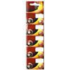 ZUJIABAO 10 batterie a bottone SR621SW da 1,5 V AG0 AG1 a AG12 per orologi da polso ed elettronica, sicure e durevoli, resistenti alle temperature