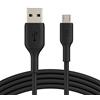Belkin CAB005bt1MBK Cavo Micro-Usb per Altoparlanti Portatili, Power Bank, E-Reader, 1 m, Nero