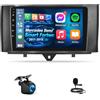 ETLFUCyber Autoradio per Mercedes Benz Smart Fortwo 2011-2015+ CarPlay Wireless/Android Auto