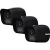 Hisewen Custodia protettiva in silicone per Arlo Go, leggera, impermeabile, in silicone, per fotocamera Arlo Go (set da 3)
