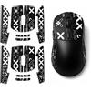 Xiciki Set di 2 nastri antiscivolo per mouse Logitech G Pro X Superlight 2, anti-sudore, autoadesivi, con panni per la pulizia, resistenti al sudore per la massima precisione