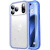 SPORTLINK Cover per iPhone 18 Pro Max & 17 Pro Max Impermeabile 360, Blu | Militare Protettiva Rugged Resistente Custodia Antipolvere Subacquea IP68 Waterproof, Fotocamera/Schermo Doppia Protezione