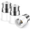 Liuyife 3 Pezzi Convertitore Presa da B22 a E14, Base Lampada Convertitore, Adattatore Portalampada per Lampade a Alogene, CFL e LED