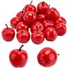 PH PandaHall 20pcs Mini Mele finte,Mele Artificiali Mele finte Simulazione Decorazione di Frutta Decorazione di Mele Decorative Natalizie Modelli per casa Cucina Fotografia Photograph