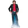 Star Cutouts SC1381 Sagoma in Cartone a grandezza Naturale di Michael David Hasselhoff Knight Rider, con Mini cavalletto, Perfetta per Feste Anni '80, Fan ed Eventi, Altezza 190 cm, Taglia Unica
