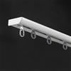 Generic Binario per tenda da soffitto, in alluminio, montaggio singolo, divisorio per soggiorno/camera da letto