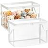 Generico Organizzatore per Giocattoli Peluche 2 Pezzi Contenitori Organizzativi Da | Contenitori da Bambole Giocattolo Per Soggiorno, Camera Da , Sala Giochi, Studio, Balcone, Casa