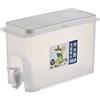 Salubohum Dispenser per bevande, distributore di acqua al limone e succhi, 3.5 litri con rubinetto, adatto per succhi di frutta, cocktail, comodo da refrigerare