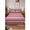 GX GARGIX Completo Letto Matrimoniale in Flanella Calda e Morbida, Set 4 Pezzi con Lenzuolo Sopra, Lenzuolo Sotto e 2 Federe, Ideale per l'Inverno, Varie Fantasie (GX/VVFM-18, Matrimoniale)