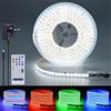 FOSUO Striscia LED RGBW IC COB Bianco Freddo 6000K 24V 5M Addressable | WS2811 Indirizzabile Multicolore Flessibile Tagliabile Autoadesivo RGB+6000K Kit per Camera da Letto, Sala Giochi, Feste