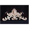 Generic Applique Stampaggio di finiture in legno decorativo di mobili per la casa, applique massello di applique in intarsio di mobili non verniciata Decalcomanie della porta, Decorazioni armateApplique Onlay