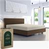 LYMA Lenzuolo con angoli, per letto super king, con tasca profonda 35 cm, certificato OEKO-TEX, ultra morbido, in nanoplush per letto matrimoniale, tessuto ad asciugatura rapida, non si restringe