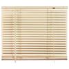 DOMO UTILITY TENDA VENEZIANA TENDE VENEZIANE CREMA PARASOLE PER FINESTRE IN PVC CM 100X250 30054