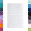Lavea® 1 Telo Doccia 70x140 cm in Spugna di Cotone Bio 100% Morbide e Assorbente, per Casa Hotel Spa - Asciugamano da Bagno Grande - Bianco