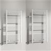 WITEN&NOCK Scaldasalviette da bagno, 1200 x 600 mm, 598 Watt, dritto