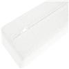 Odaima Letto Gap Filler Cuscino Riempitivo per Materassi Connettore per Letto Doppio/Materasso, Tessuto di Lino,per Riempire Lo Spazio tra la Testiera e Il Materasso(Bianco,90x5x20cm)