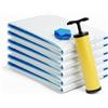 Generico Avilia Sacchetti Sottovuoto Vestiti Viaggio con Pompa - Set 9 Buste Sottovuoto Riutilizzabili Salvaspazio in PA+PE - Sacchetti per Abiti, Coperte e Indumenti - Perfetti per Valigia e Armadio