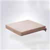 GUEIFD Cuscino per Sedia In Lattice Naturale, Cuscino per Sedia Antiscivolo Con Lacci, Cuscino per Sedia Morbido E Traspirante, Cuscino per Sedia per Soggiorno, Ufficio, Aula(38x35x5cm/15x14x2inch, Beige)