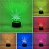 BIRBANN Lampada Foglia, 7 Colori Foglia Nachtlicht 3D A Tocco Variabile, Decorazione Camera dei Bambini, Regalo Natale E Compleanno Per Ragazzi E Ragazze