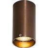Qazqa tuba - Faretto Moderno - 1 luce - Ø 5.6 cm - Bronzo - Moderno - Soggiorno I Camera da letto I Sala da Pranzo I Cucina
