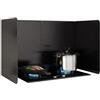 KorsiKato Paraschizzi Cucina Guardia Splatter per Cottura Pieghevole per Cucina Cucina, Pieghevole Spruzzo Antiaderente Olio Spruzzo dello Spruzzo Schermo per Friggere(Size:45 * 80 * 50cm)