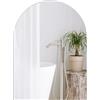DARENYI Specchi di piastrelle autoadesivi, specchi di vetro, piastrelle dello specchio, specchio incollato, piccolo specchio autodesivo, per bagno, bagno, spogliatoio, soggiorno (40 * 30 cm)