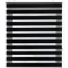 Estoralis | Vera | Tenda a Rullo Notte e Giorno Moderna | Doppio Tessuto Tinta Unita | Nero | 170 x 255 cm (Larghezza/Altezza) Dimensione del Tessuto 167 x 250 cm. | Tende per finestre e Porte