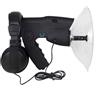 MFRELMNZG Microfono parabolico monoculare, dispositivo mobile for orecchio bionico con piatto di raccolta del suono parabolico, amplificatore audio monoculare 8X, for uccelli in ascolto a lunga distanza