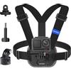 AKASO Imbracatura toracica a sgancio rapido per EK7000/EK7000Pro Brave 4/7 LE/7/8 Lite/8/V50X/V50 Elite/V50 Pro e altre action cam
