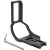 CAZSTYK Staffa a L in alluminio a sgancio rapido con Battery Grip | Loyal Staffa sagomata a L con impugnatura portabatteria per fotocamere DSLR, staffa a L a sgancio rapido globale