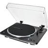 Audio-Technica Piatto audio Audio-Technica AT-LP70XBT Giradischi con trasmissione a cinghia Nero, Argento Completamente automatico [AT-LP70XBTBK]