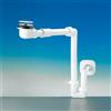 Lira Spazio Bagno A.3200.01 - Sifone salvaspazio + piletta bassa Ø32-40 per lavabo