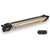 MO-EL IRIS 867NRC - Riscaldatore a infrarossi con telecomando 1760 W IR-A IP55