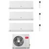 TCL BreezeIN P5 - Climatizzatore trial split 9+9+12 8 kW WI-FI incluso A++