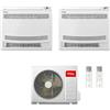 TCL Console Serie Z - Climatizzatore dual split 9+12 5 kW WI-FI incluso A++