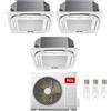 TCL Cassette - Climatizzatore trial split 9+12+18 9,5 kW WI-FI incluso A++