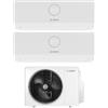 Bosch Climate CL3200i - Climatizzatore Dual Split 9+9 4 kW A++