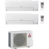 Mitsubishi MSZ-HR - Climatizzatore dual split 9+9 4 kW A++